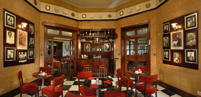 The bar at Woodville Palace Hotel